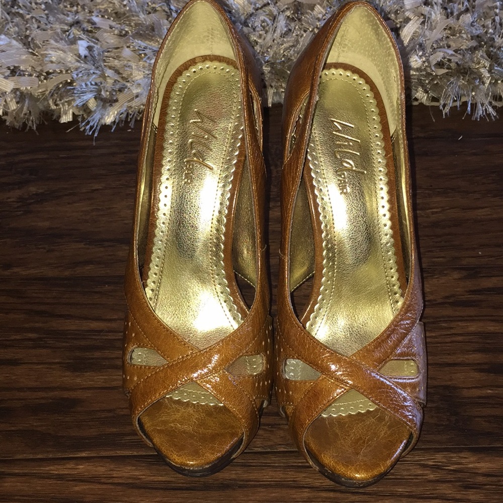 Brown heels